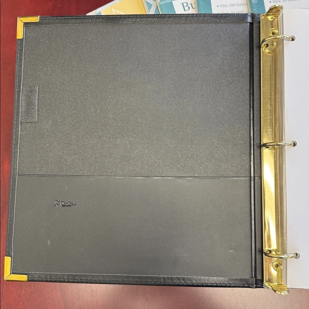 Cardinal Business Card Sleeves and Binder